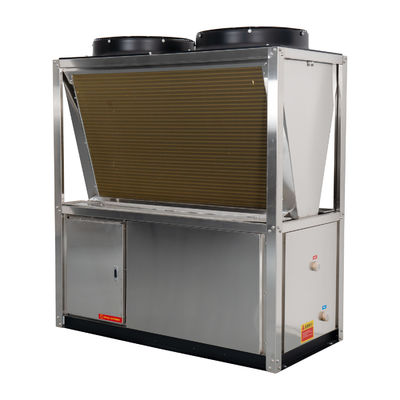 Lembar stainless steel 120 derajat uap suhu tinggi sumber udara pompa panas R410 pendingin