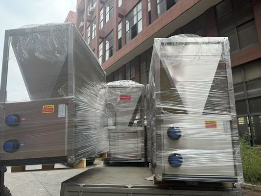 Cascade suhu tinggi Panas Sumber Udara dan Air Sumber pompa panas 120 derajat