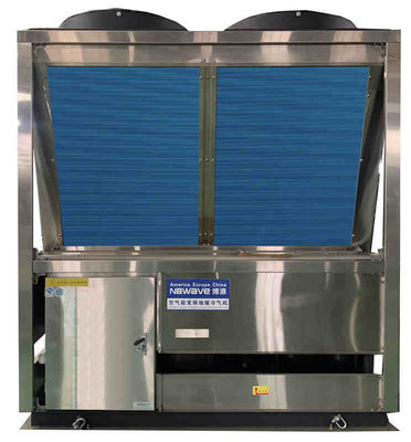 Radiator Monoblock EVI Pompa Panas Sumber Udara Iklim Dingin 55dB