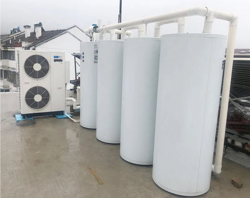 16KW Sumber Udara EVI Electric Heat Pump Dengan Pencairan Otomatis Cerdas