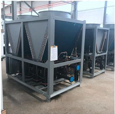 EVI Compressor Split Heat Pump Pompa Panas Sumber Udara 15HP CO2 Komersial