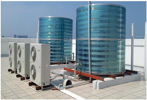Pompa Panas Sistem HVAC Sumber Udara Kompresor Rotay 3phase R22