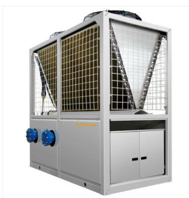 Spray Coating Housing Pompa Panas DHW Sumber Udara 39KW Dengan Kompresor EVl