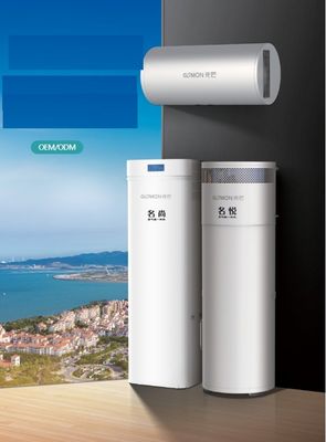 OEM ODM Rumah Tangga Semua Dalam Satu Pemanas Air Pompa Panas 80L 500L Hemat Ruang