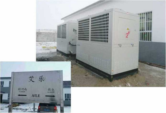DC Inverter CO2 R417 R744 Pompa Panas COP Tinggi Untuk Pendinginan Dan Pemanasan