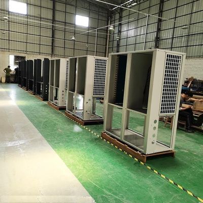Sistem Akuakultur Pemanasan Dan Pendinginan Pompa Panas Energi Udara Suhu Konstan