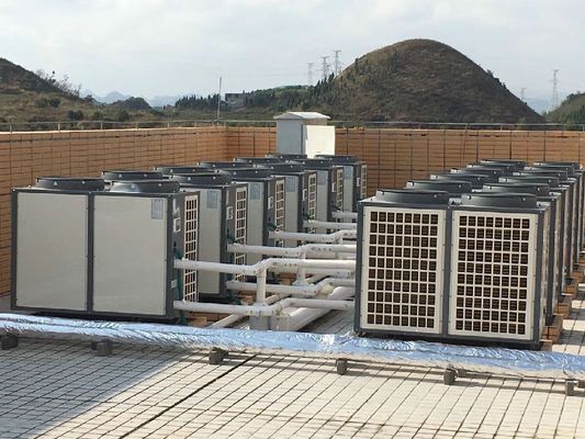 R410A A+++ ERP R32 DC Inverter Kolam Renang Pompa Panas Udara Ke Air