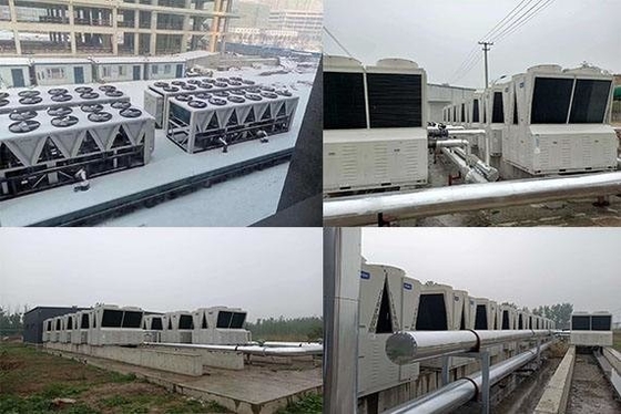 Kolam Renang DC Inverter Heat Pump Rute Rendah Karbon Ke Air Hangat Stepless