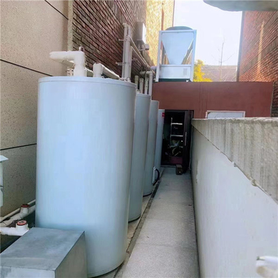 7KW CO2 R744 Sumber Udara Pompa Panas Pemanas Air Karbon Netral Emisi Karbon