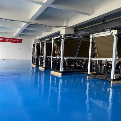 18KW CO2 R744 Sumber Udara Pompa Panas Pemanas Air EVI Untuk Suhu Dingin