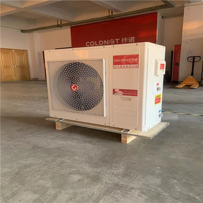 18KW CO2 R744 Sumber Udara Pompa Panas Pemanas Air EVI Untuk Suhu Dingin