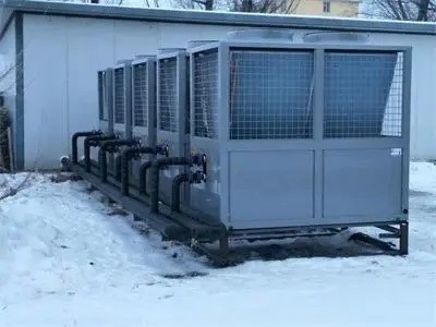 AC Inverter CO2 Heat Pump Residential Untuk Pemanasan Ruang Gabungan Pemanasan Air Panas