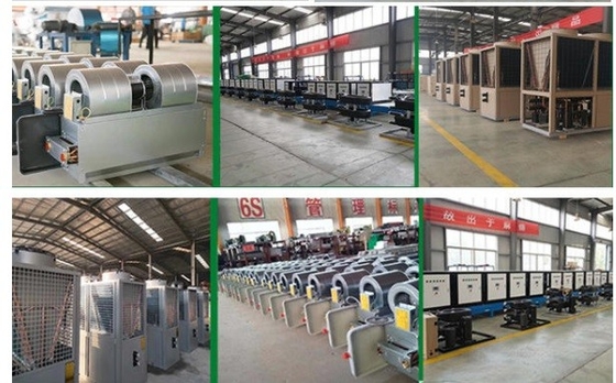 AC Inverter CO2 Heat Pump Residential Untuk Pemanasan Ruang Gabungan Pemanasan Air Panas