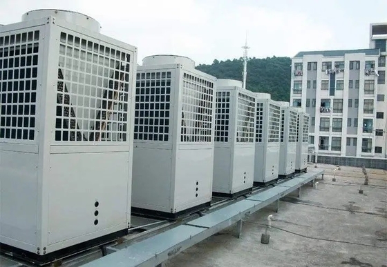 AC Inverter CO2 Heat Pump Residential Untuk Pemanasan Ruang Gabungan Pemanasan Air Panas