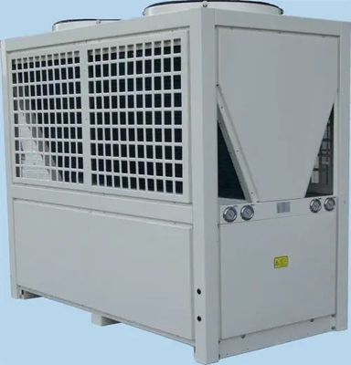 Pompa Panas Sumber Udara Cascade 25Kw R410A Refrigeran Air Panas 90 Derajat