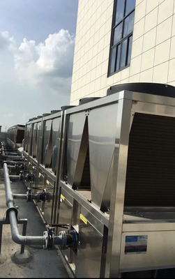 Pompa Panas Sumber Udara 30kW CO2 Pada Suhu Air Keluaran Sekitar 80 ° C