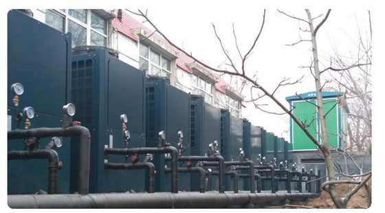 8 kw R744 CO2 Pompa Panas Pemanas air penggunaan perumahan -25 derajat stabil